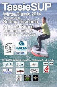 SUP Winter Classic Tasmania flyer