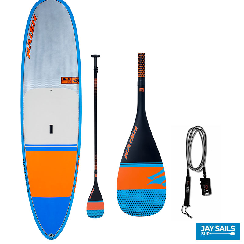 Naish Nalu GS X32 2020 10.6 with paddle and leash package - Jay Sails ...