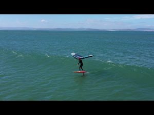 wingsurfing tasmania style